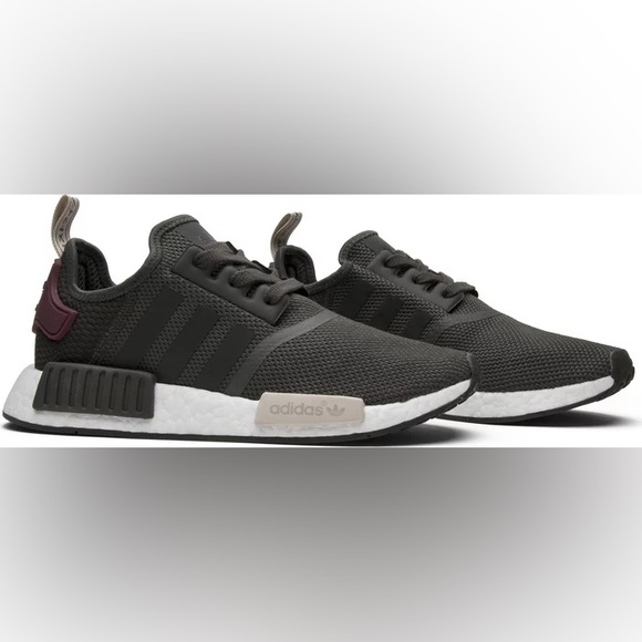 2016 Adidas NMD R1 Olive Maroon Women’s 6.5 Boost - Picture 4 of 6